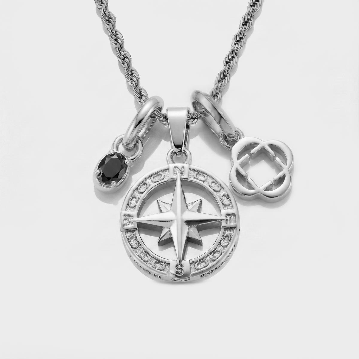 Crea Tu Propio Colgante (Plata) | Piedra Ónix