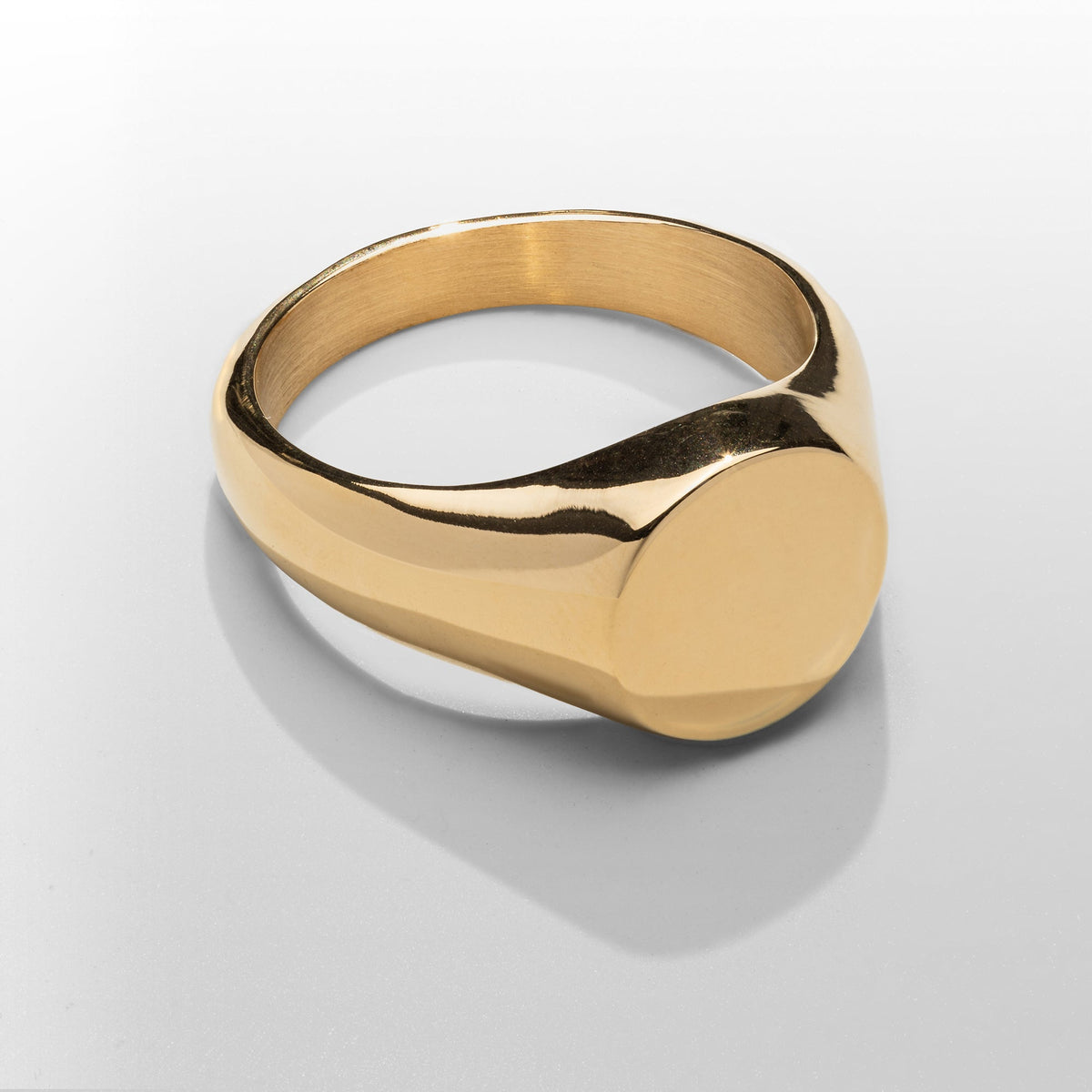 Anillo Sello Redondo (Oro)