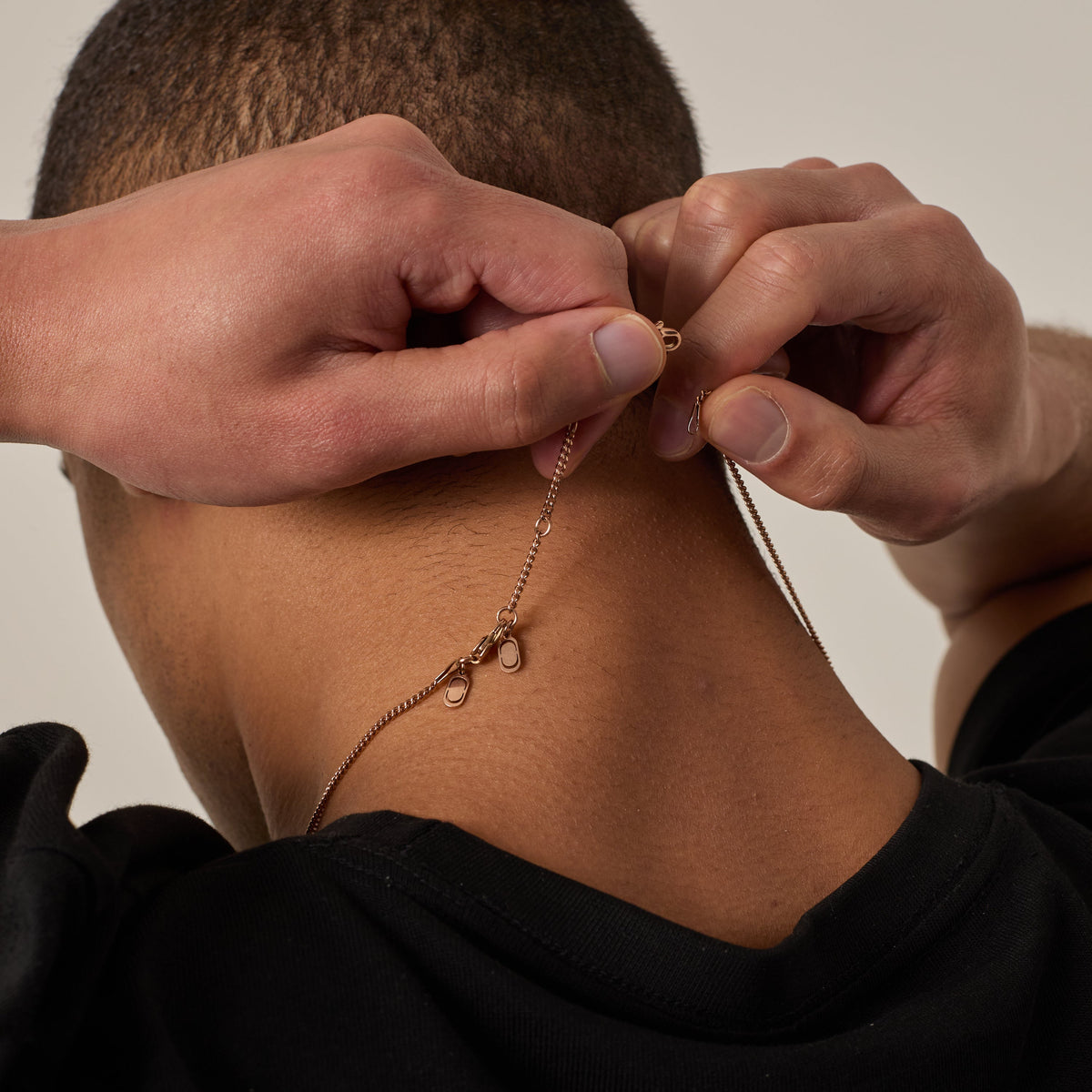 Extensor de Cadena de 3" (Oro Rosa)
