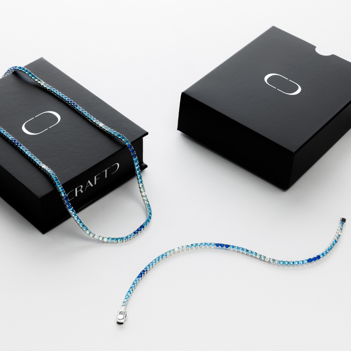 Juego de Regalo de Tenis Azul (Plata)