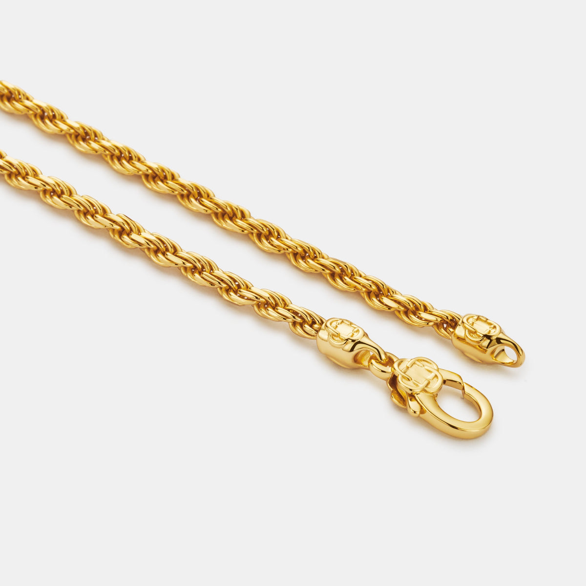 Cuerda (Oro de 18 quilates) 3mm | Plata Esterlina