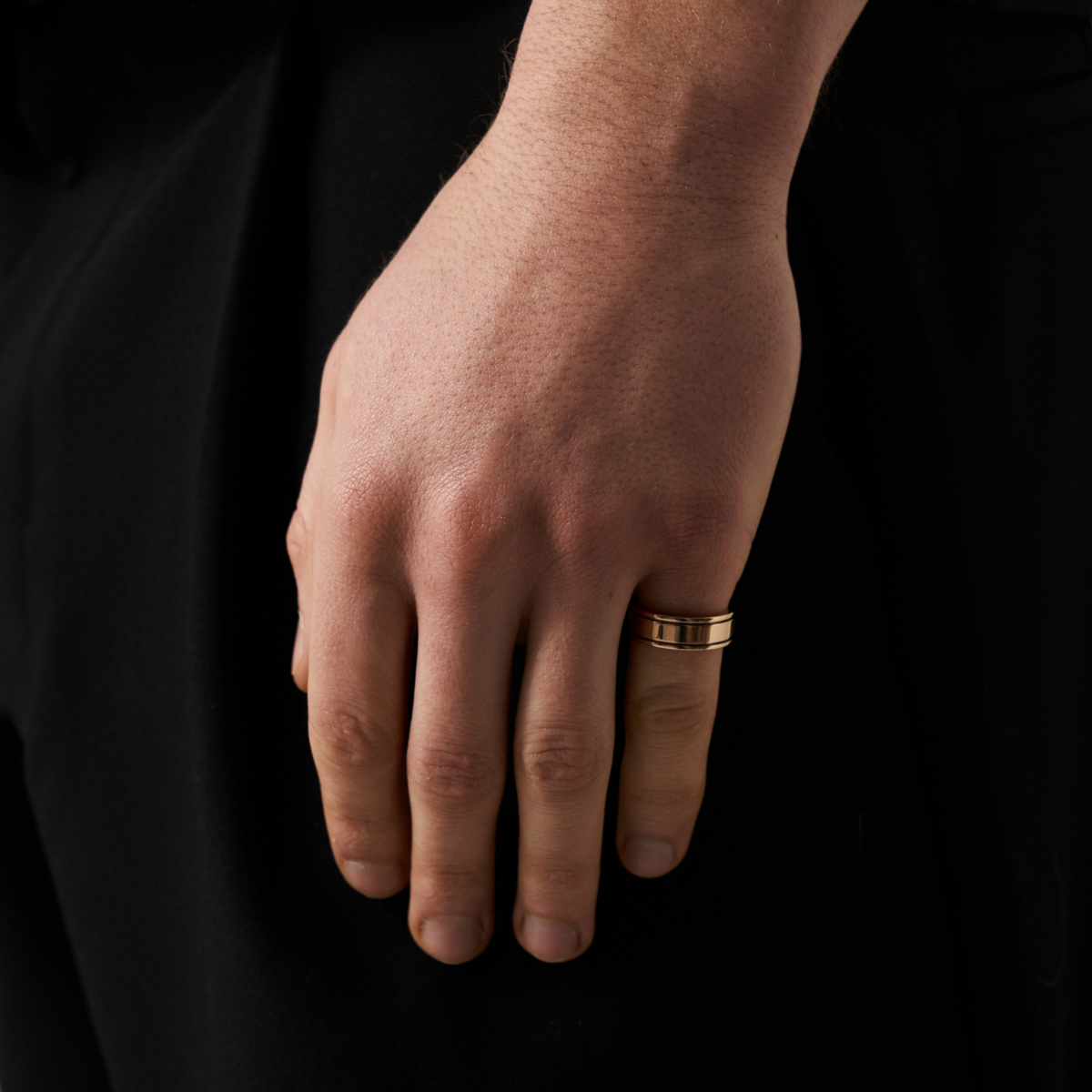 Anillo Band 2.0 (Oro Rosa)