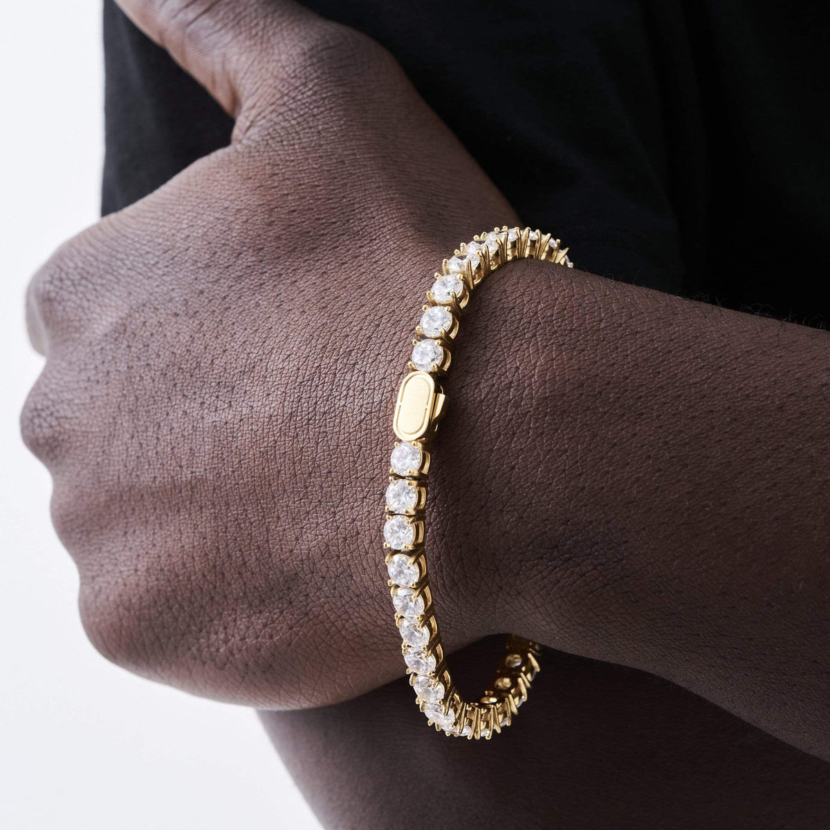 Pulsera de Tenis (Oro) 5mm