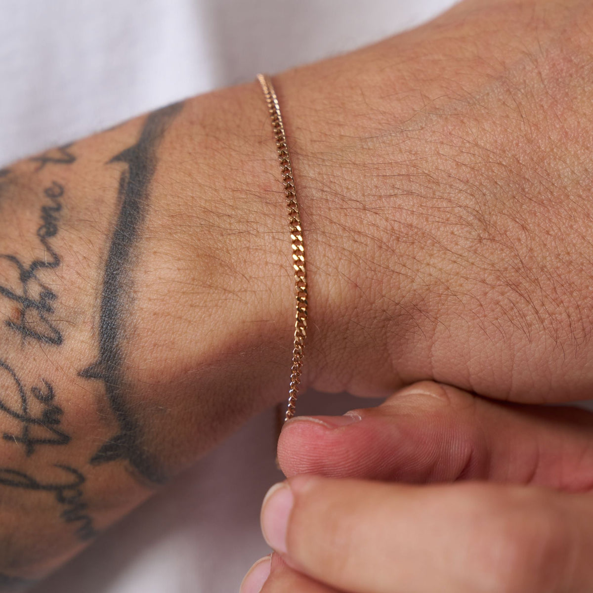 Pulsera Connell (Oro Rosa) 2mm