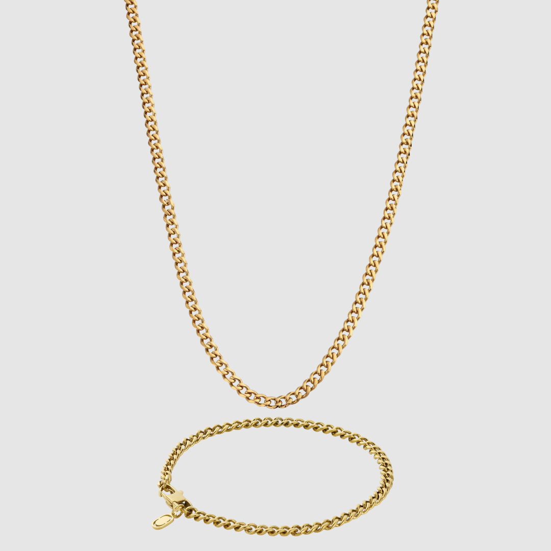 Conjunto Cubano 4mm (Oro)