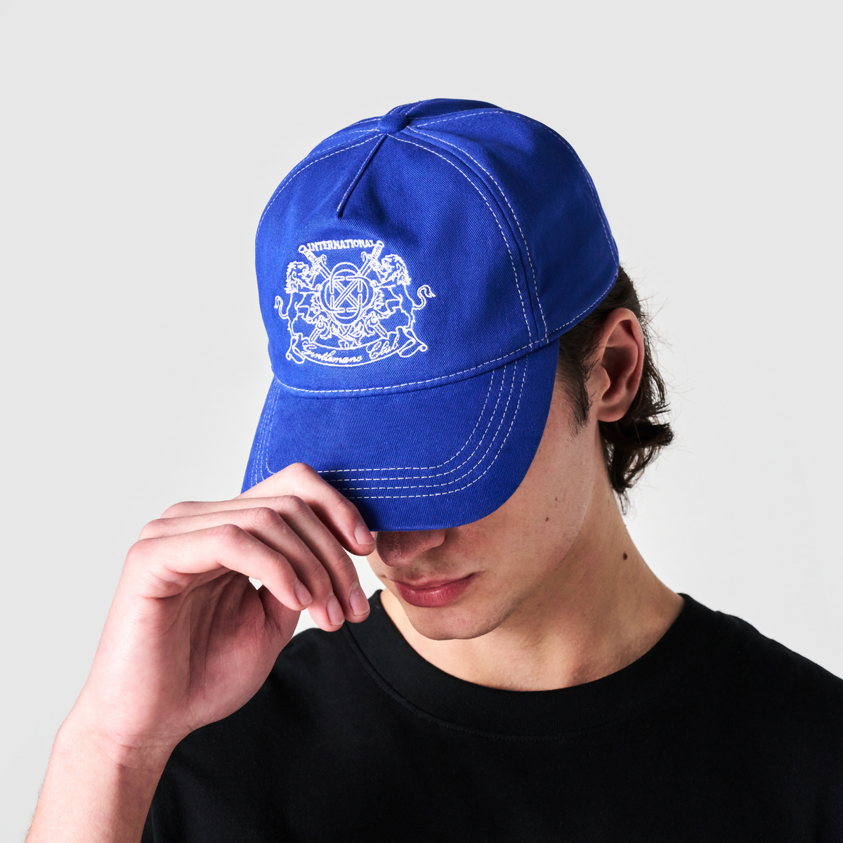 Gorra del Club de Caballeros (Azul Cobalto)
