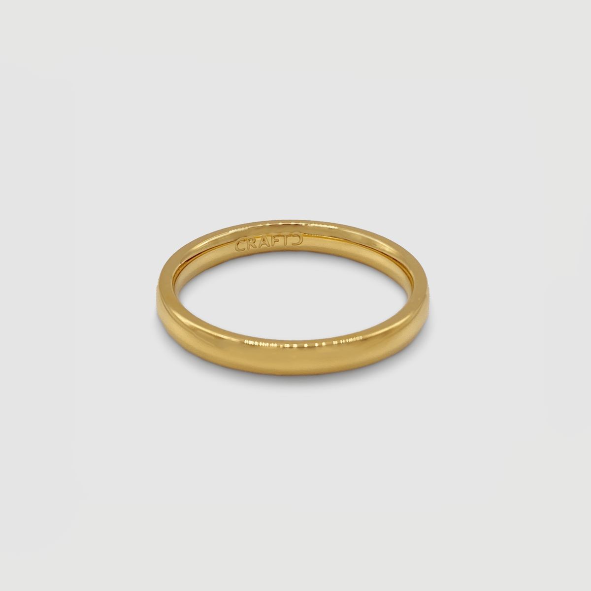 Anillo de Banda Redonda (Oro) 3mm