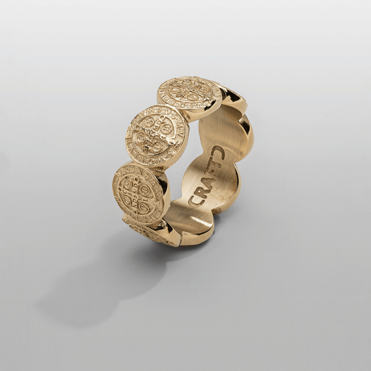Anillo Banda San Benito (Oro)