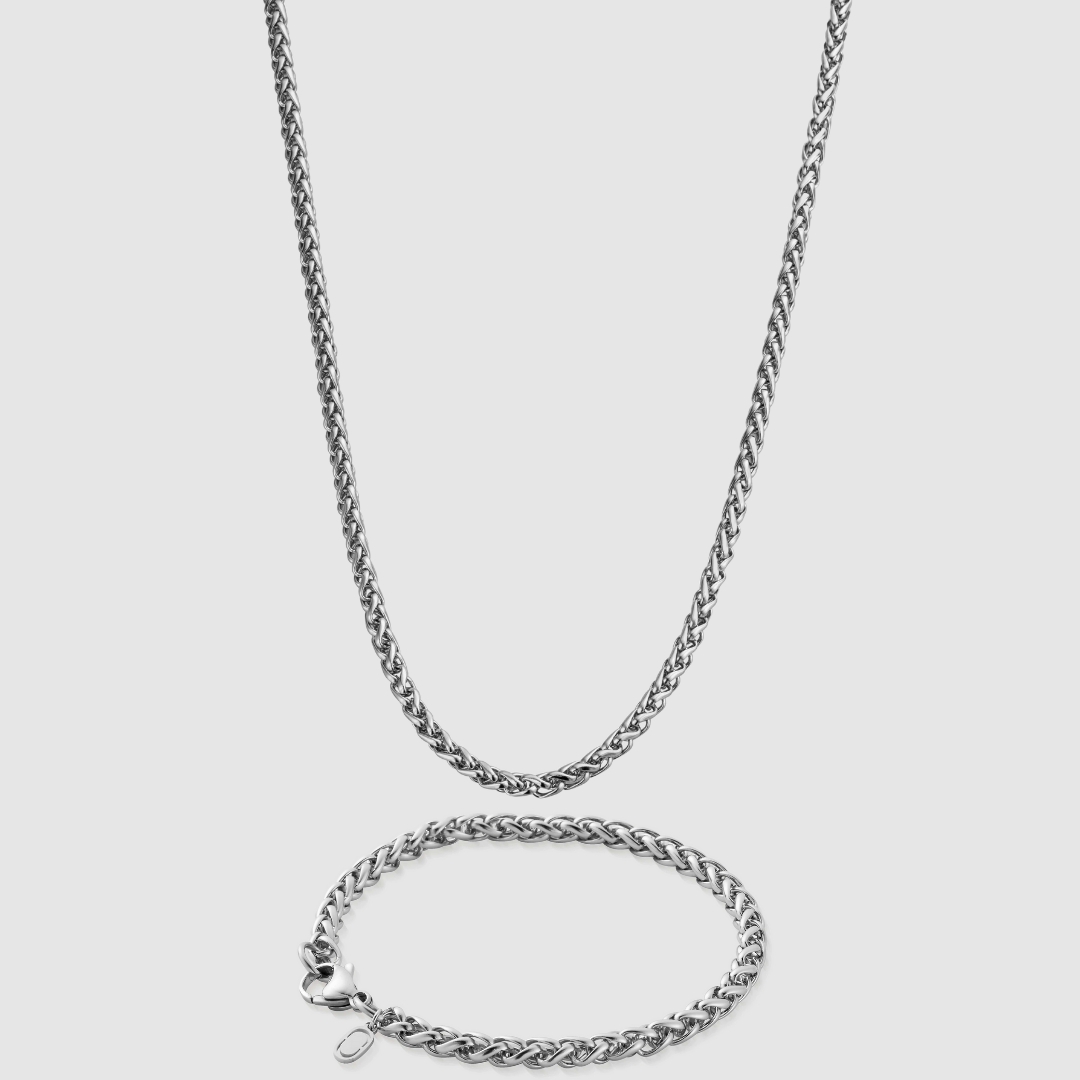 Conjunto de Trigo 5mm (Plata)