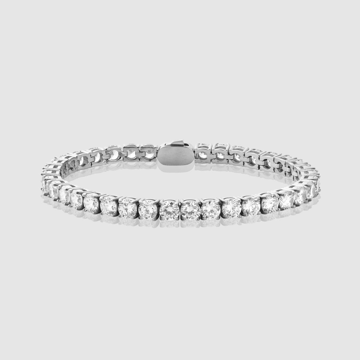 Pulsera de Tenis (Plata) 5mm