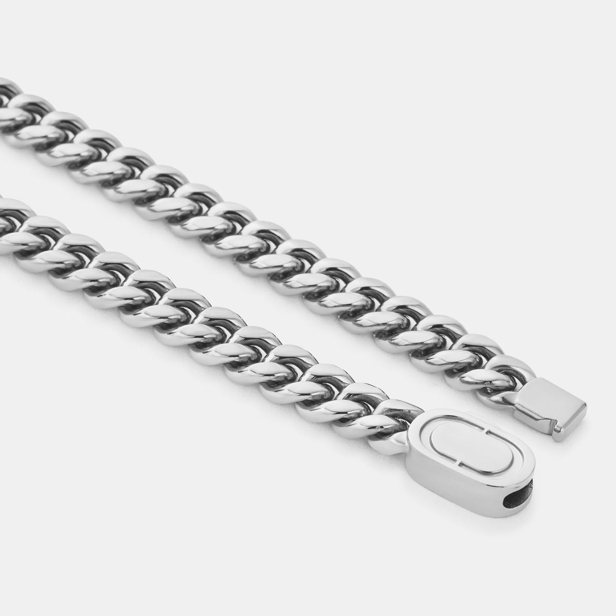 Pulsera Cubana (Plata) 6mm