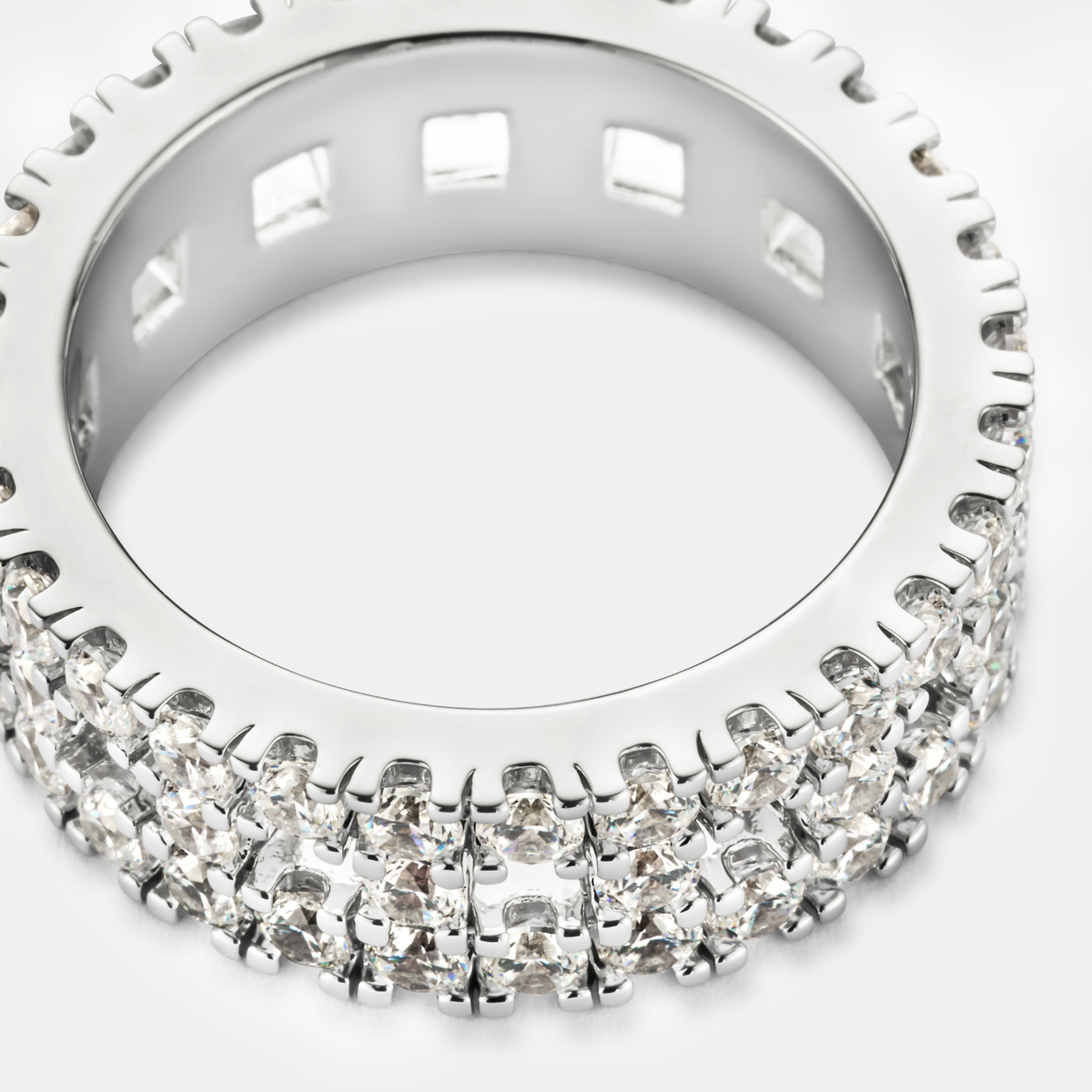 Anillo de banda Titan (Plata)