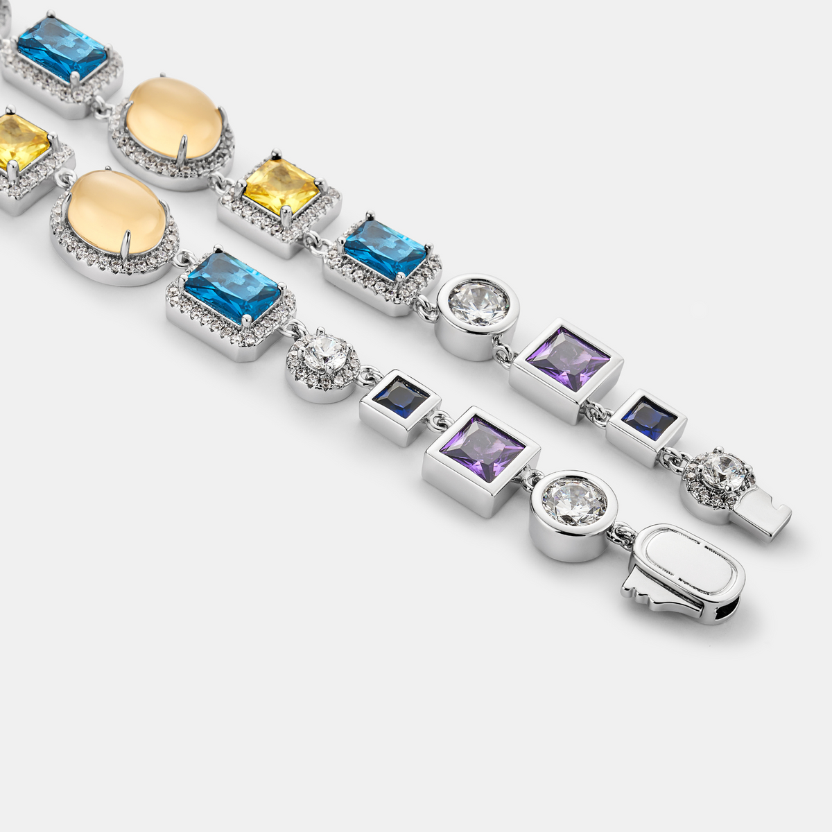 Collar de Piedra de Zafiro (Plata)