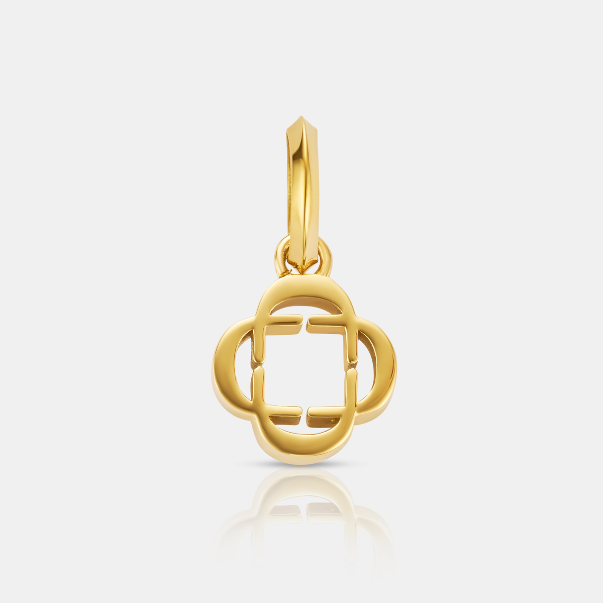 Trébol de la Suerte Mini (Oro)