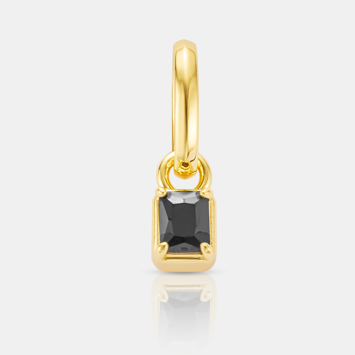 Rectángulo Mini de Ónix (Oro)