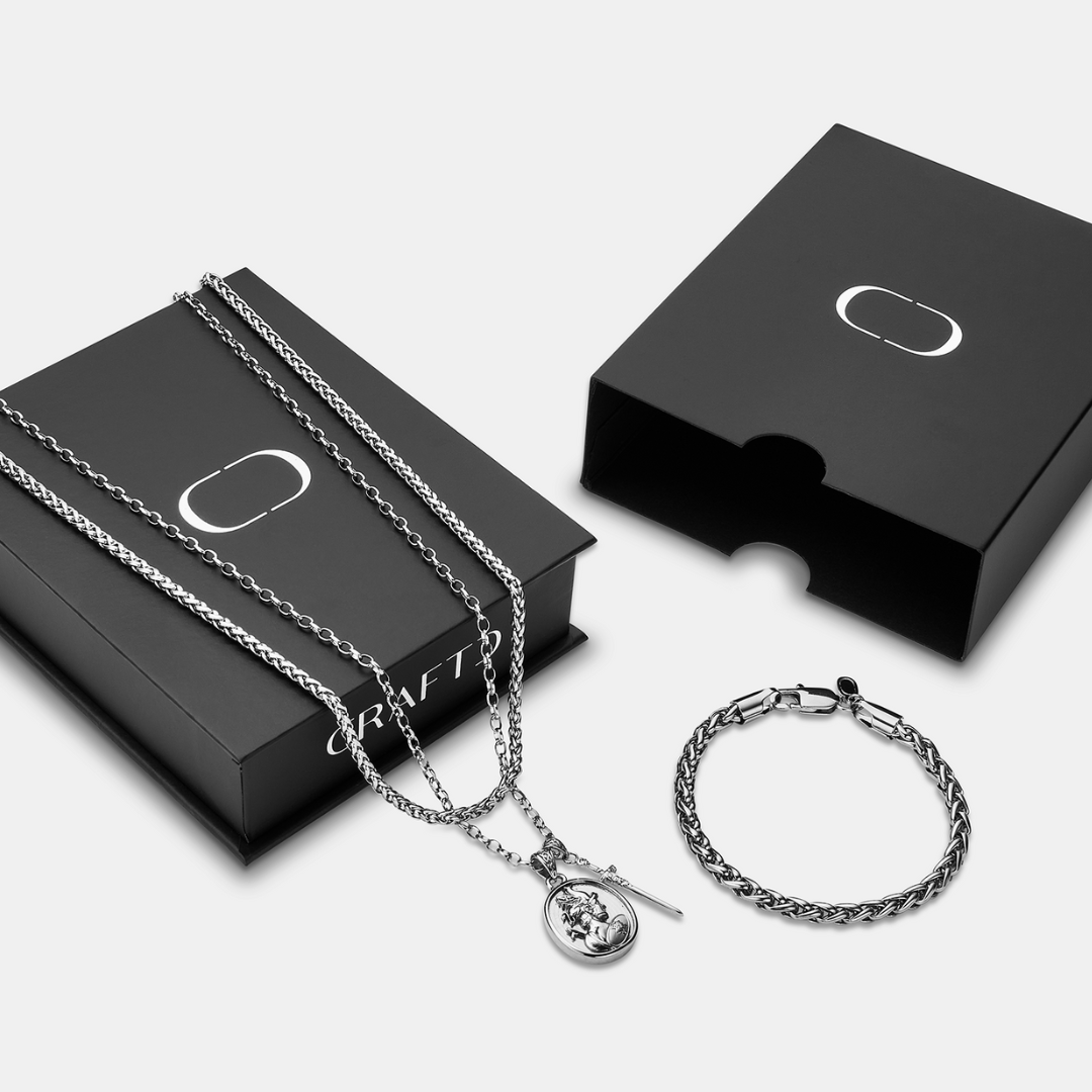 Set de regalo Aquiles (plata)