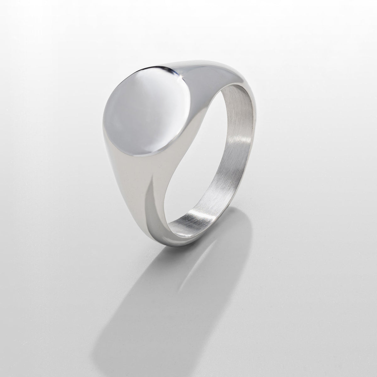 Anillo Sello Redondo (Plata)