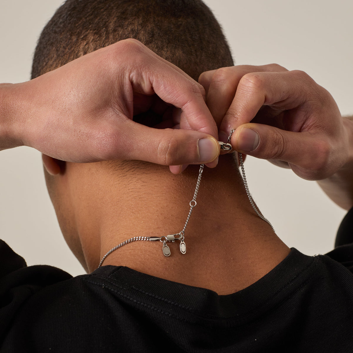 Extensor de Cadena de 3" (Plata)