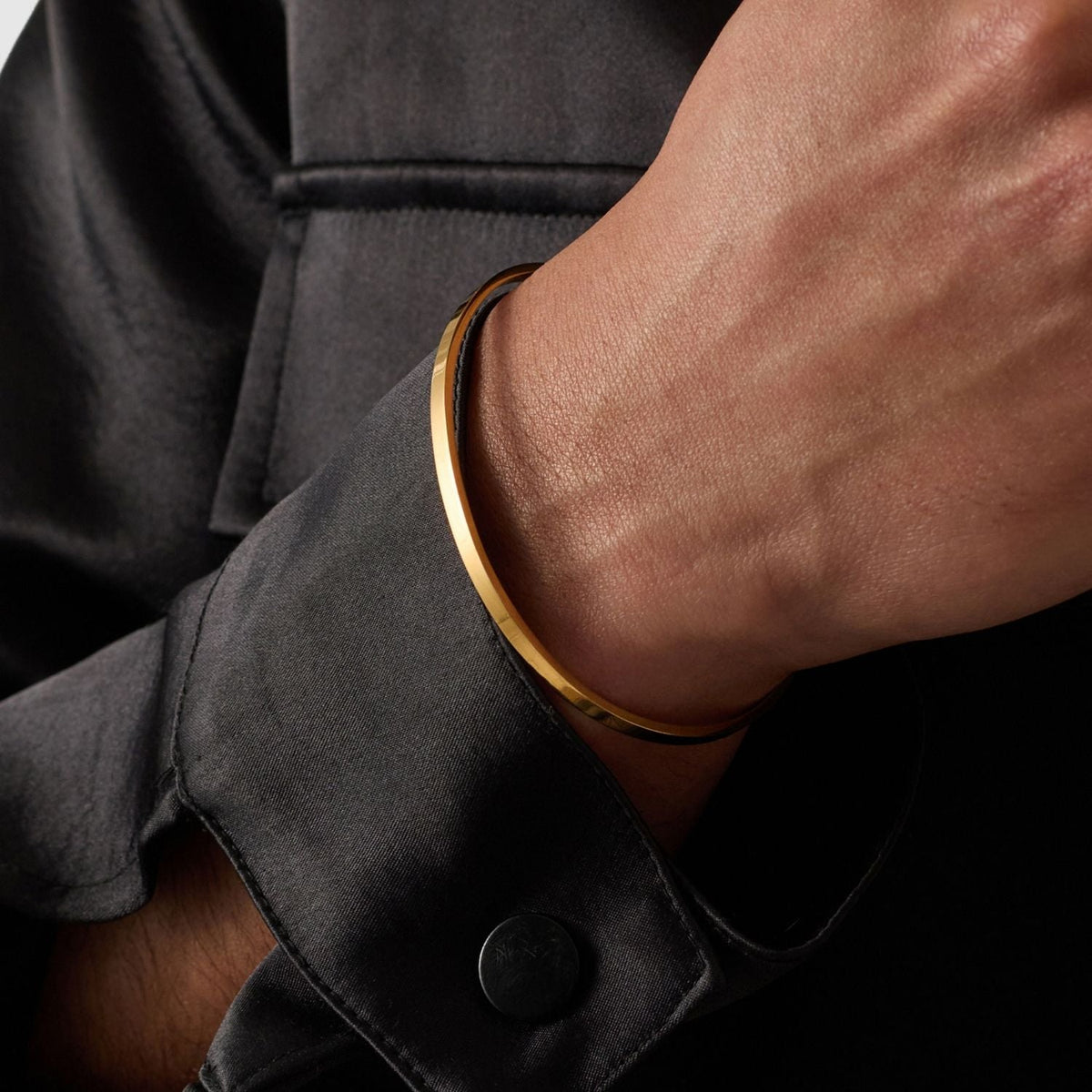 Brazalete Clásico 3mm (Oro)