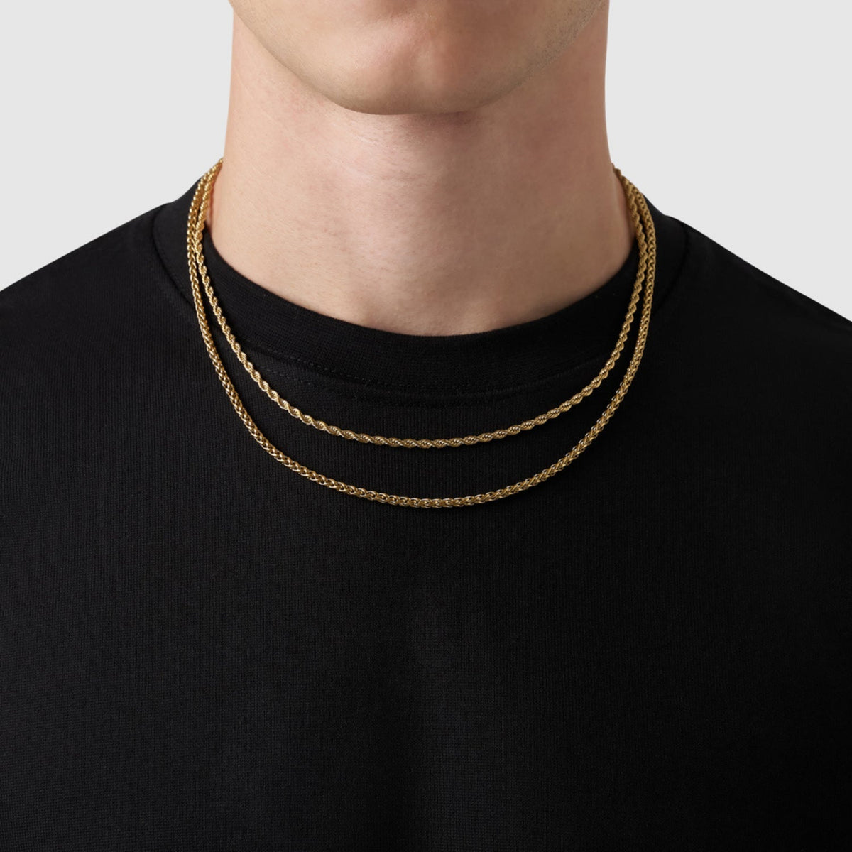 Crea un Conjunto de Cadenas (Oro)
