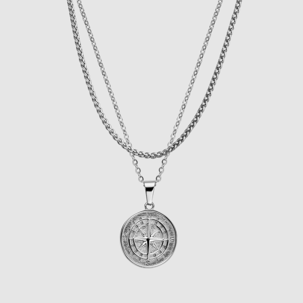 Conjunto de brújula (Plata)