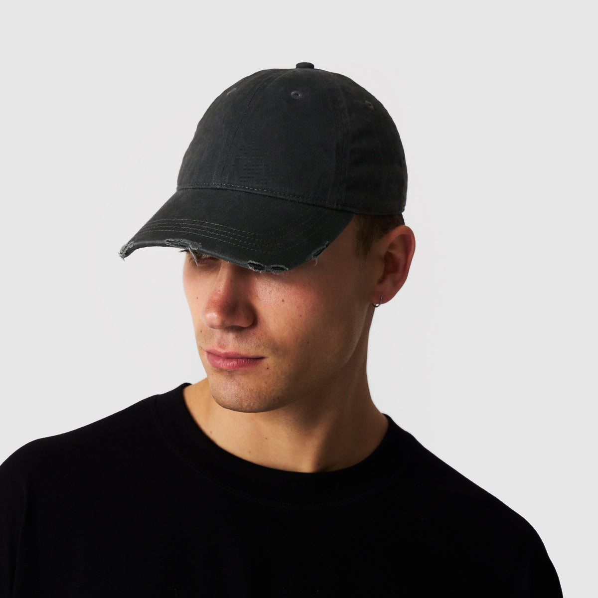 Gorra Dañada (Negro Lavado)