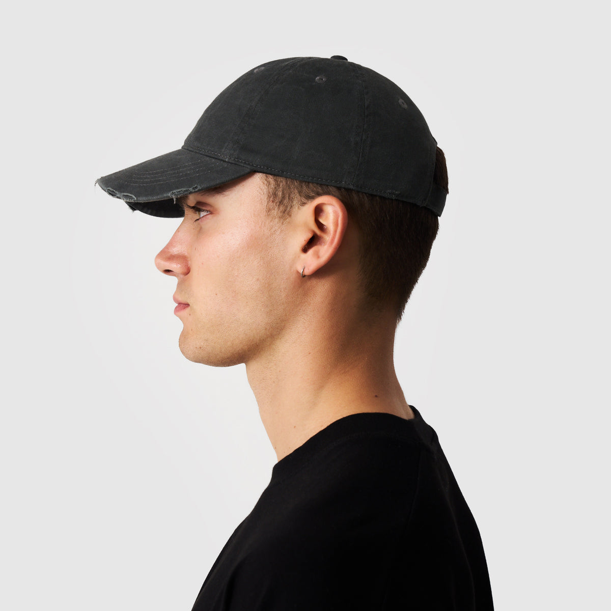 Gorra Dañada (Negro Lavado)
