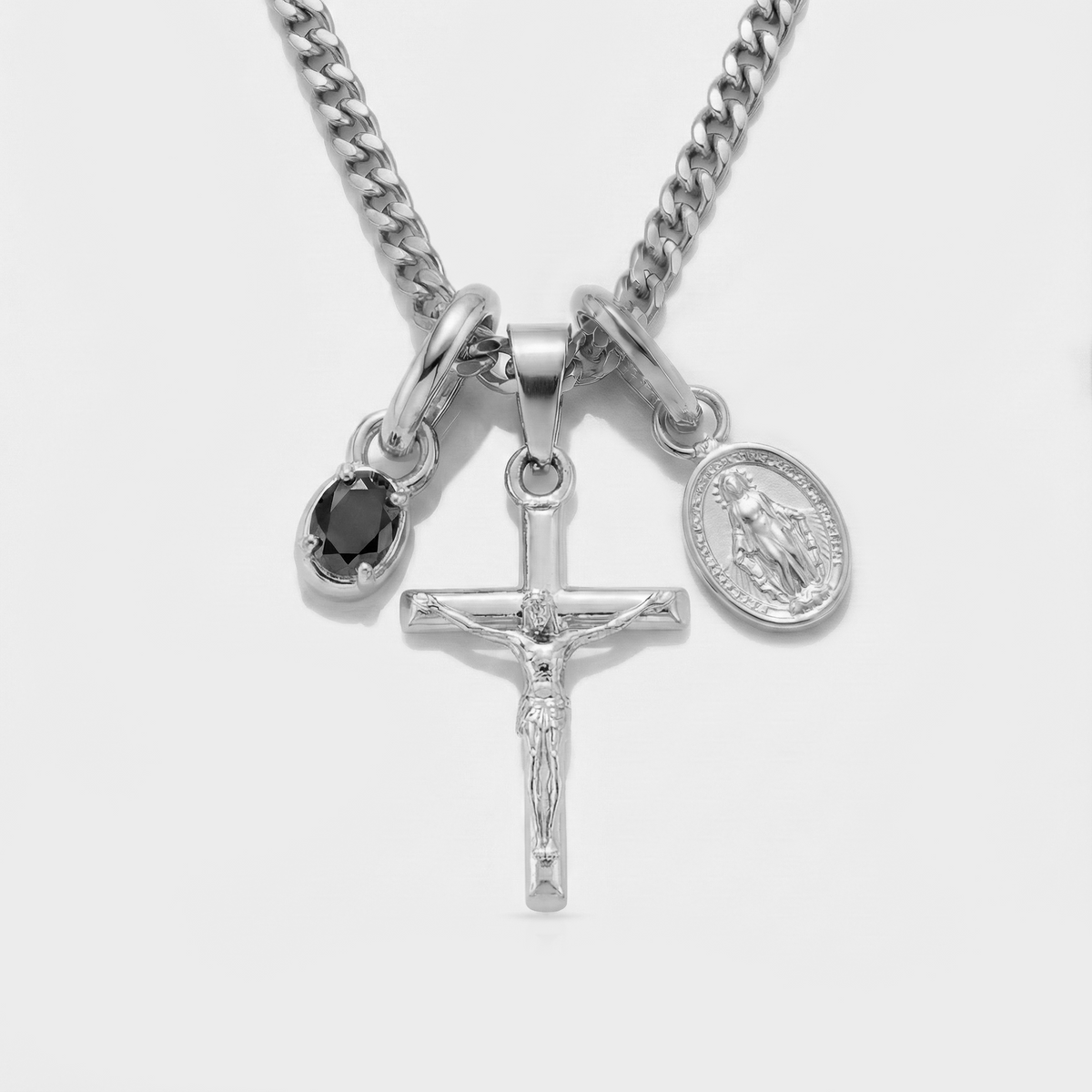 Crea Tu Propio Colgante (Plata) | Piedra Ónix
