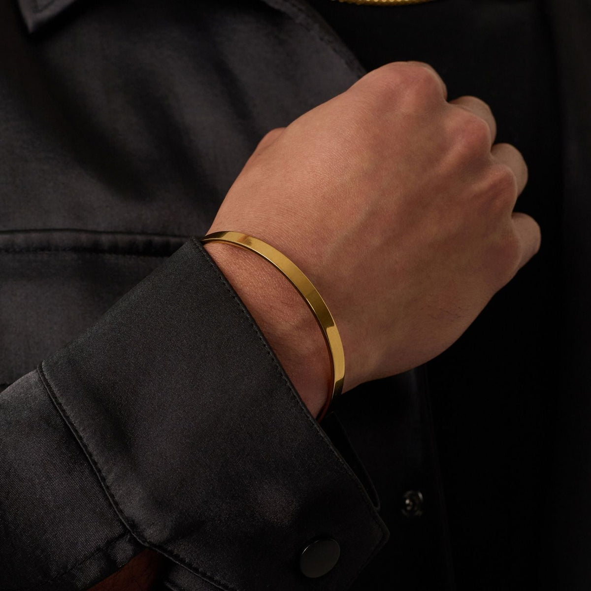 Brazalete Clásico 5mm (Oro)