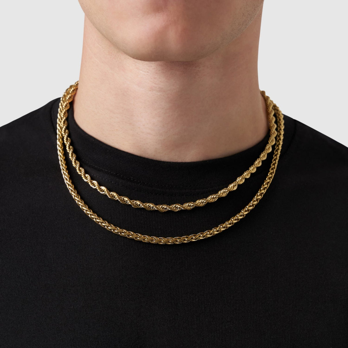 Crea un Conjunto de Cadenas (Oro)