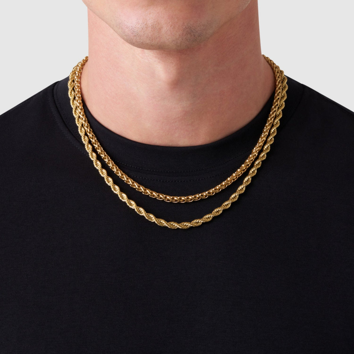 Crea un Conjunto de Cadenas (Oro)
