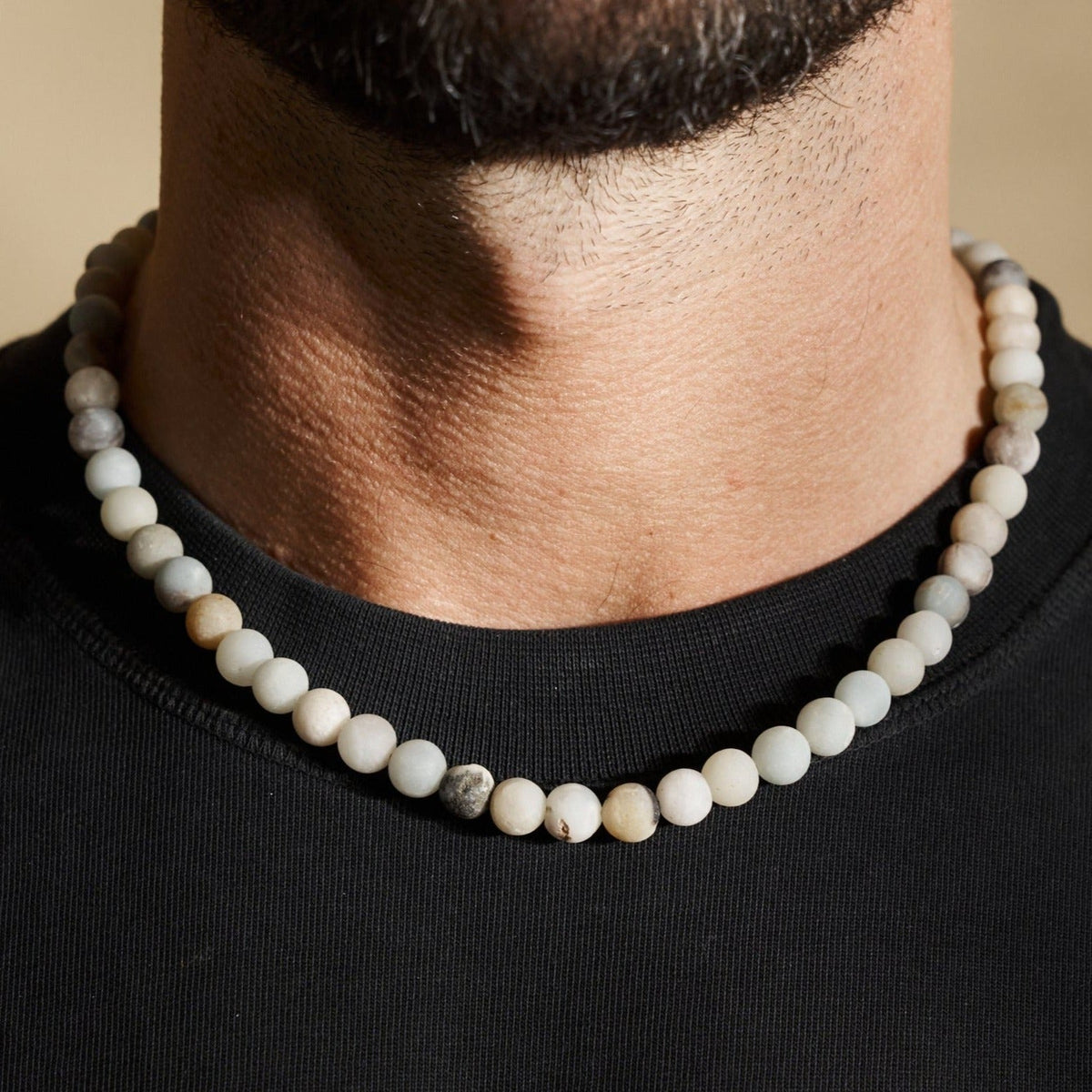 Collar de cuentas del océano 8mm
