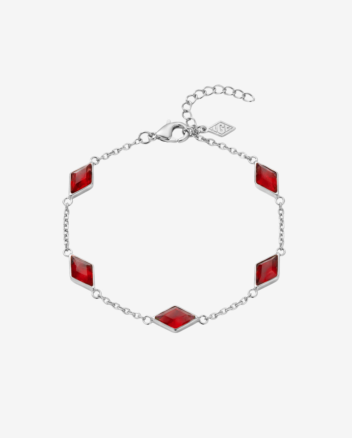 PULSERA AMBERES PLATA