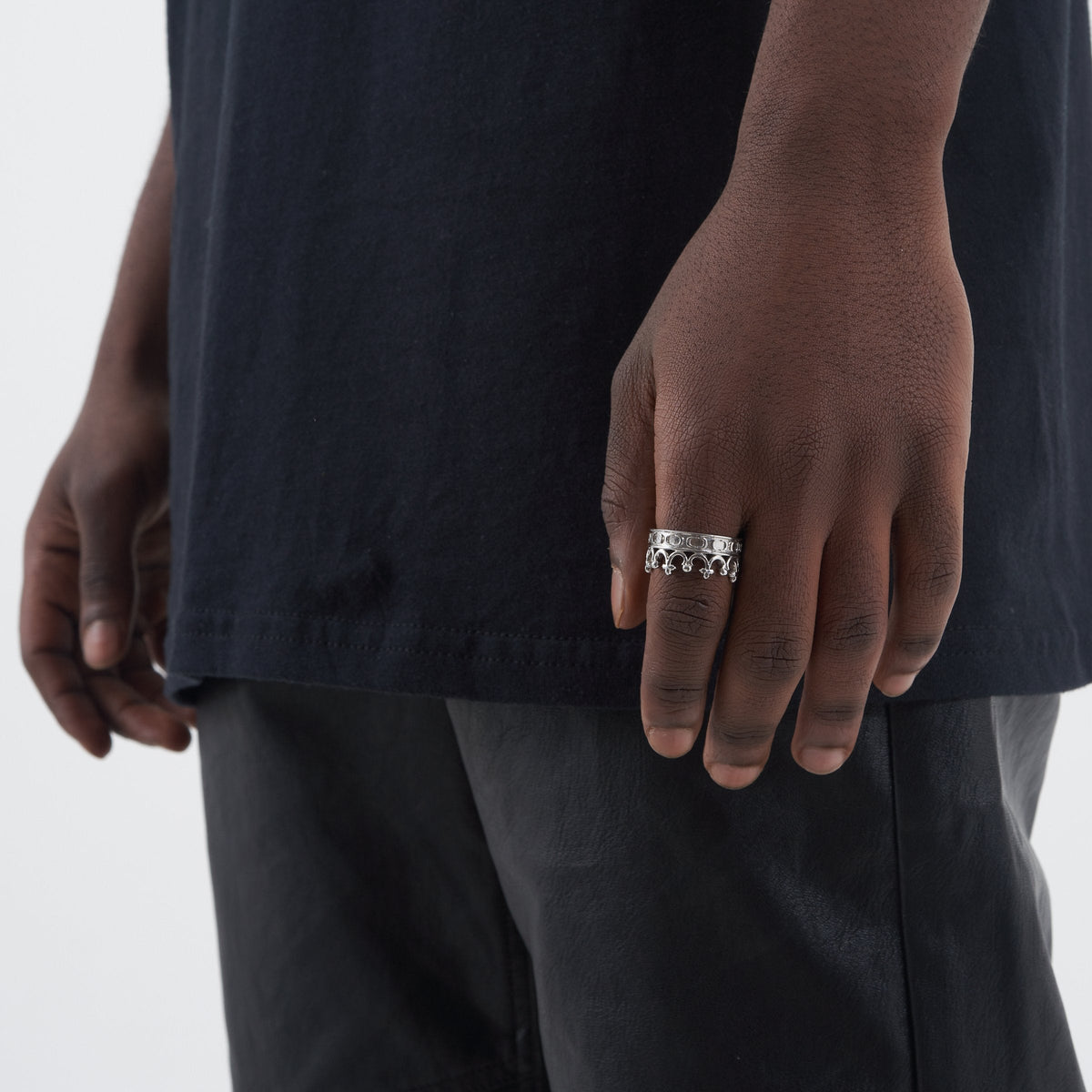 Anillo Corona (Plata)