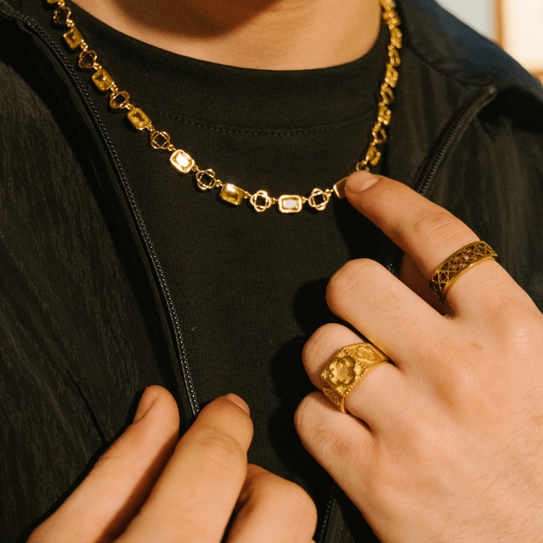 Anillo Soberano de Trébol (Oro)