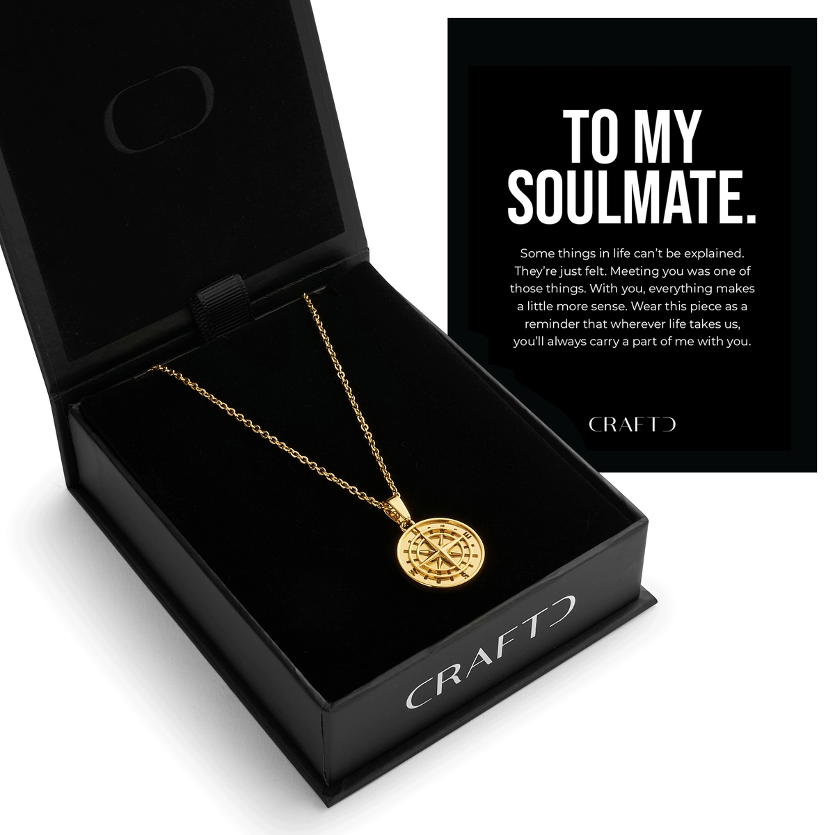Set de regalo de aniversario (oro)