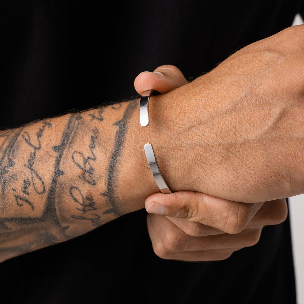 Brazalete Clásico 5mm (Plata)