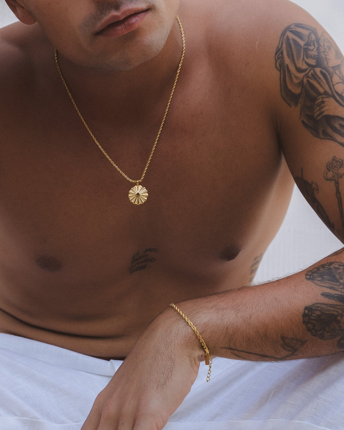 COLLAR SILK ORO