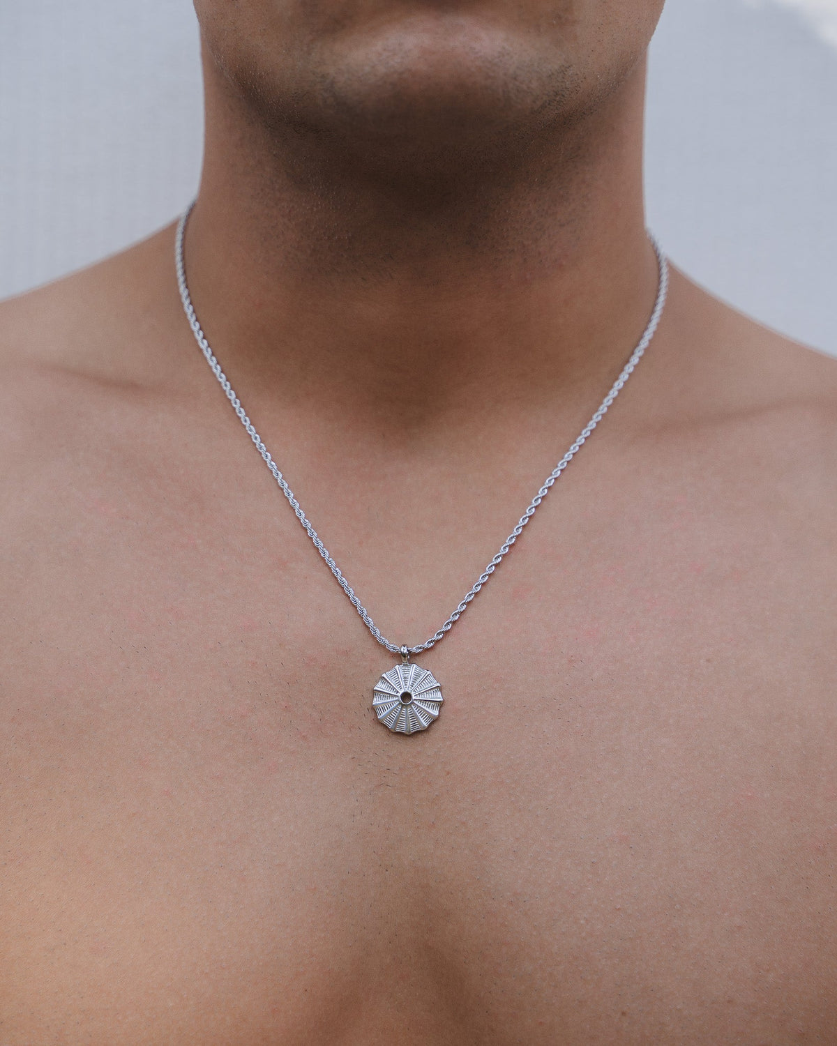 COLLAR SILK PLATA