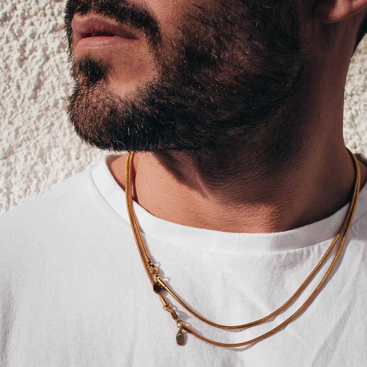 Cadena de Serpiente (Oro) 2mm