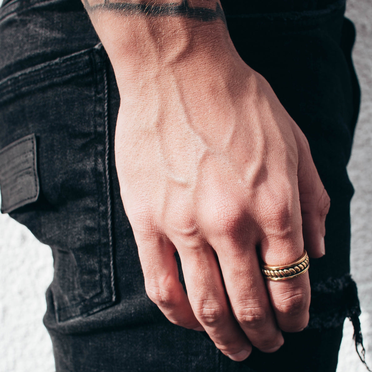 Anillo de Cuerda (Oro)