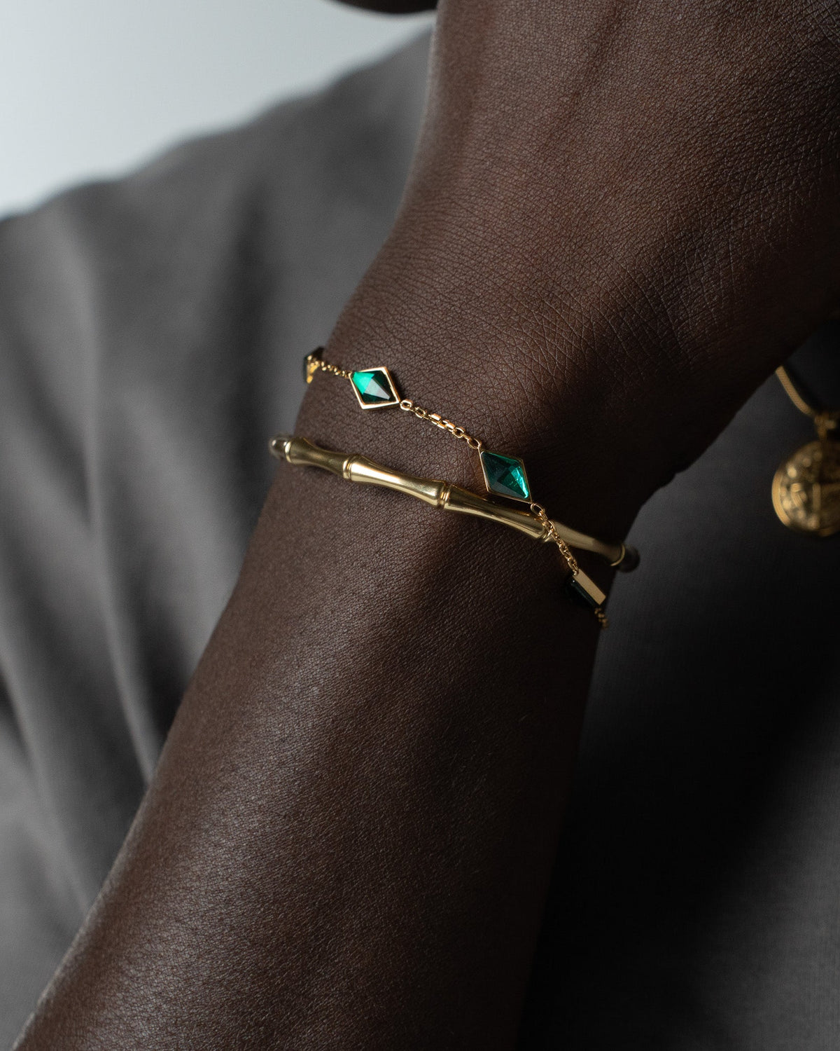 PULSERA AMBERES ORO