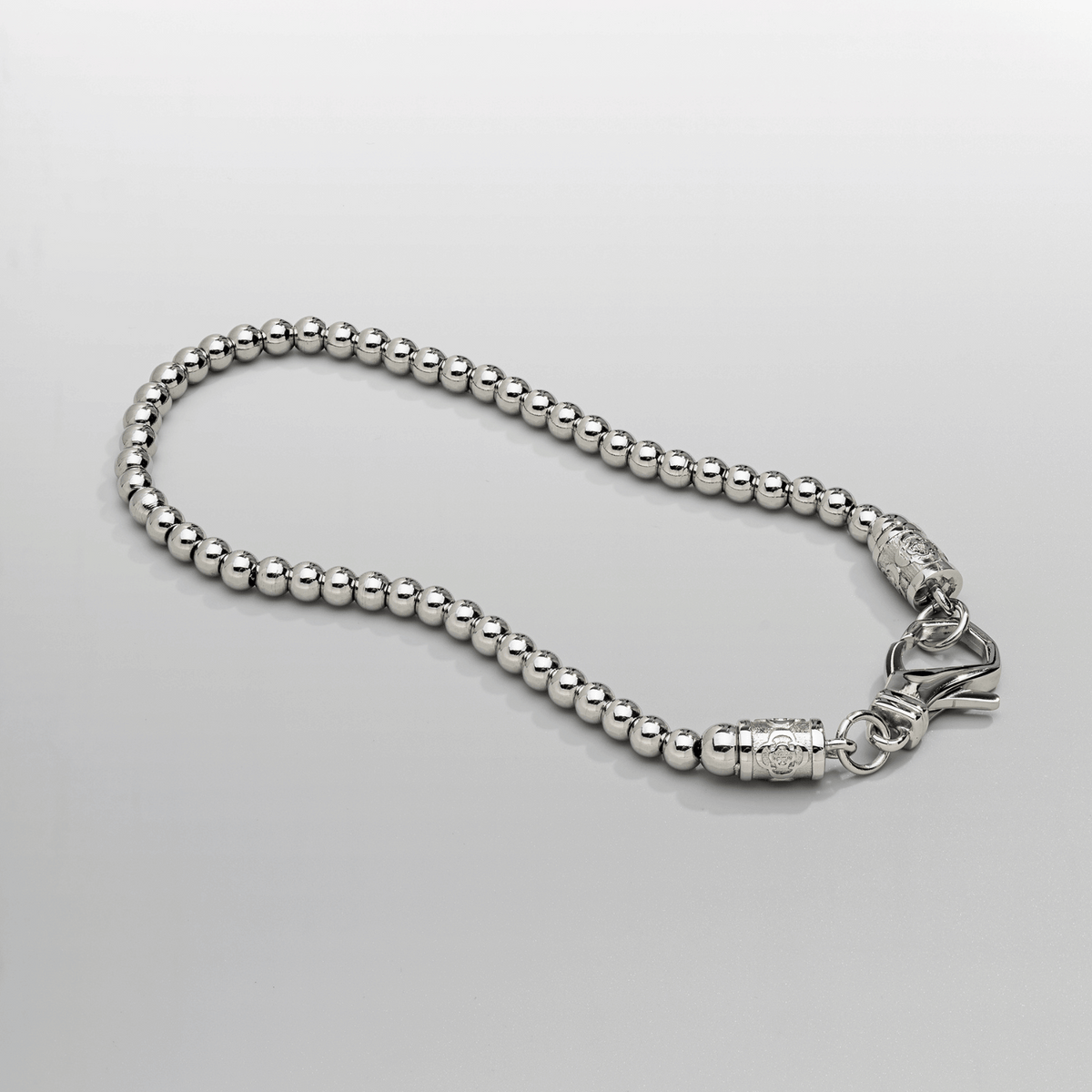 Pulsera Mini Bola de Cromo (Plata)
