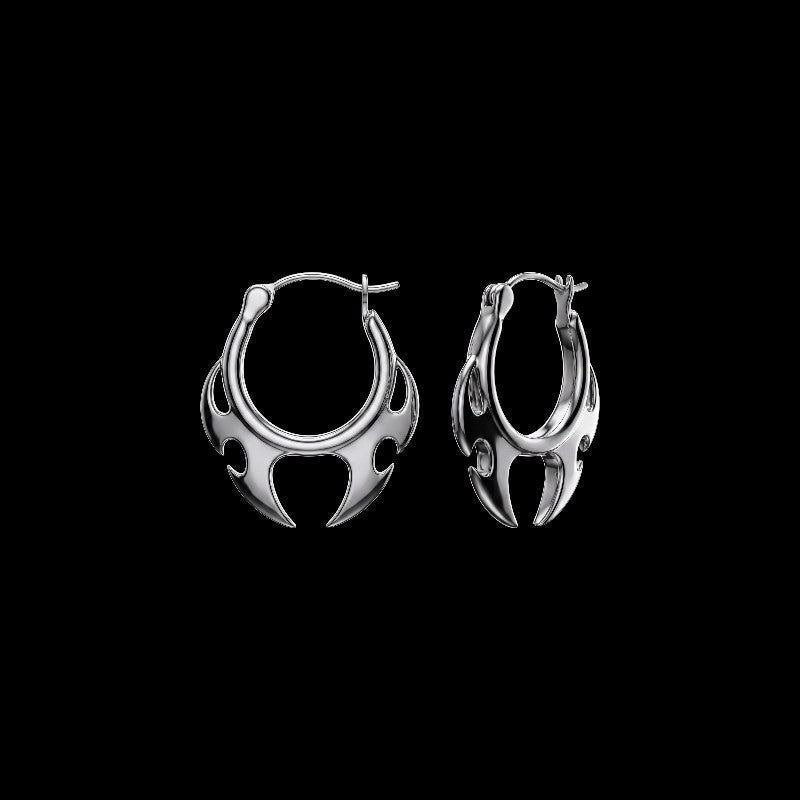 Pendientes de cuchillo de carnicero