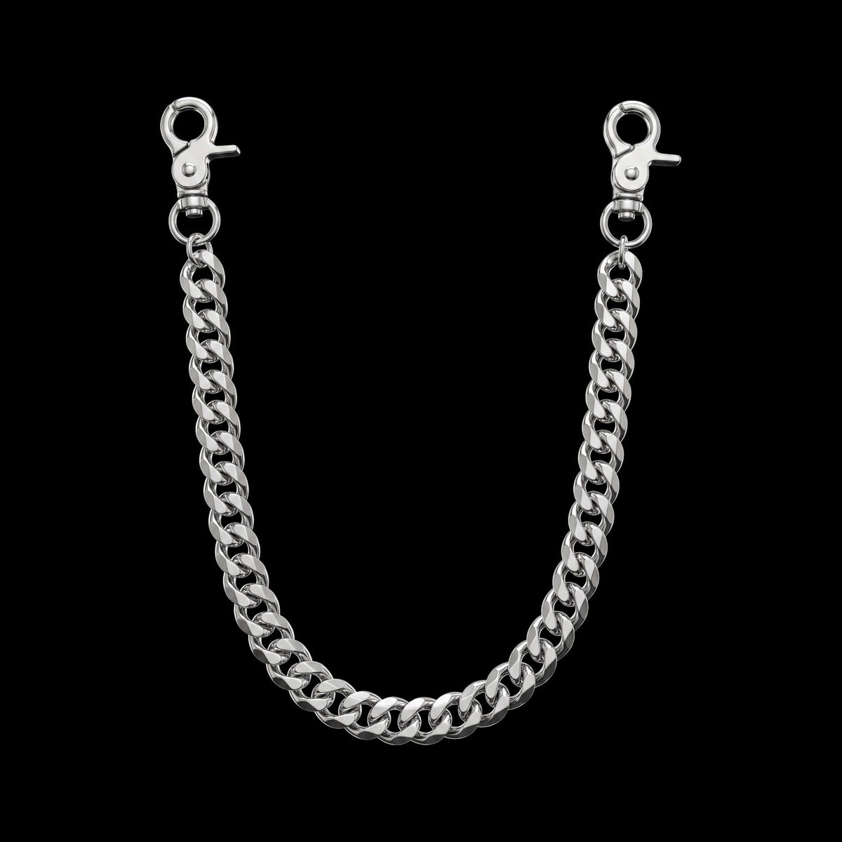 Cadena de cinturón cubana gruesa
