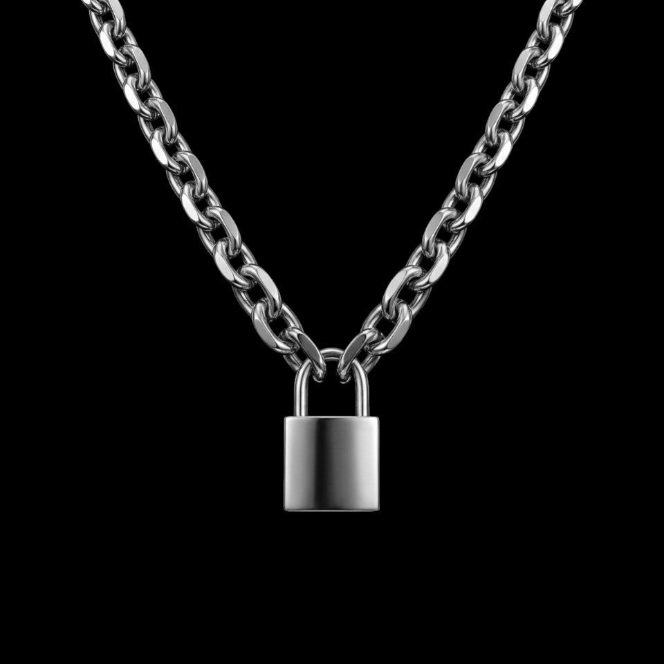 Collar de eslabones gruesos