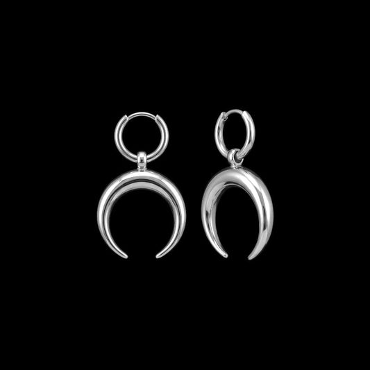 Pendientes de luna creciente