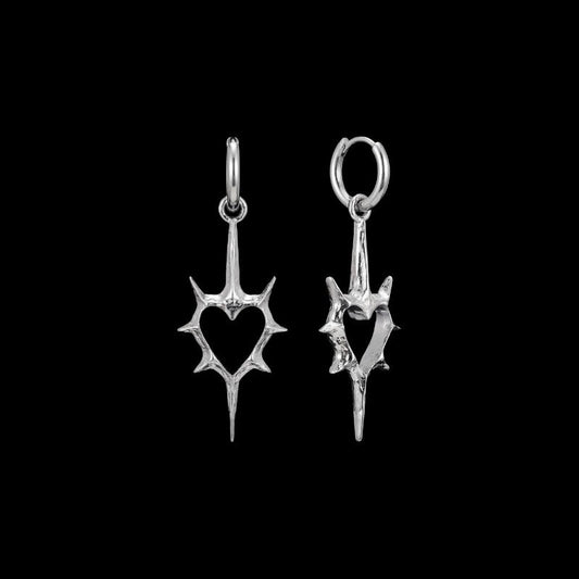 Pendientes Corazón de Espinas