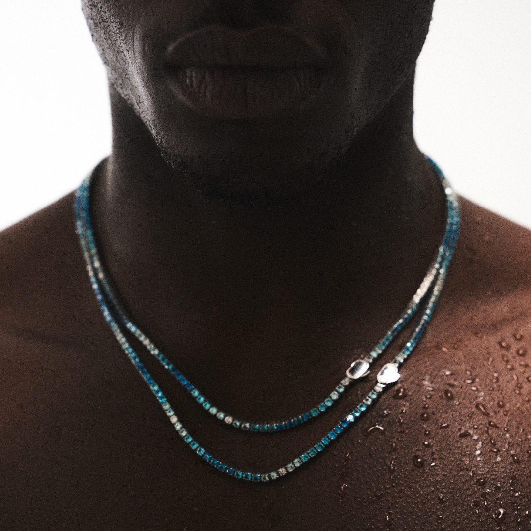 Blue Steel Tennis (Plata) 3mm