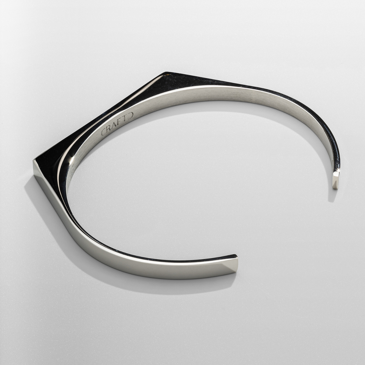 Brazalete rectangular 5mm (Plata)